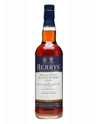Bunnahabhain 1988 24 年 Cask #4111 Berry Bros