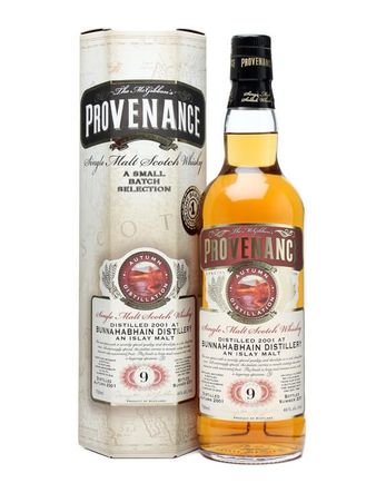 Bunnahabhain 2001 9 年 Provenance Cask #7599 McGibbons