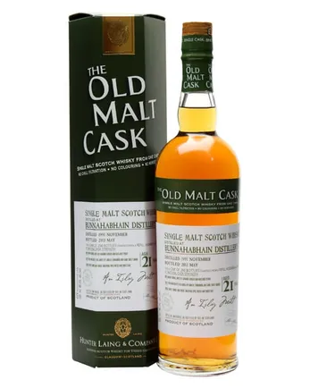 Bunnahabhain 1991 21 年 Cask #9819 Old Malt Cask Hunter Laing