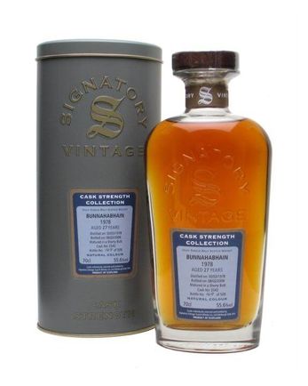 Bunnahabhain 1978 27 年 Sherry Cask Signatory