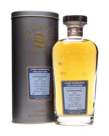 Bunnahabhain 1978 31 年 Cask #2586 Signatory