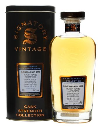 Bunnahabhain 1997 15 年 Signatory Cask Strength Collection