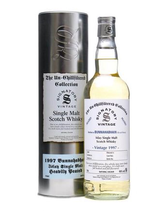 Bunnahabhain 1997 13 年 Un Chillfiltered Peated Signatory