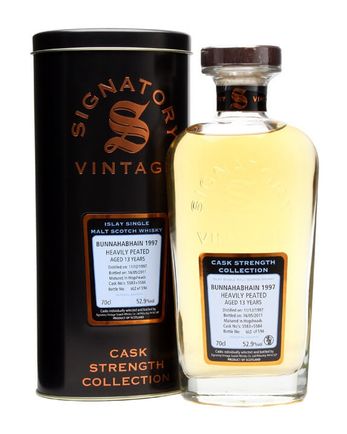 Bunnahabhain 1997 13 年 Heavily Peated Signatory