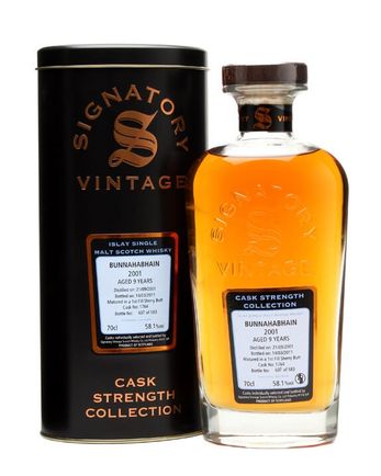 Bunnahabhain 2001 9 年 Cask #1764 Signatory