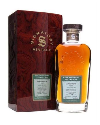 Caperdonich 1970 38 年 Rare Reserve Signatory Cask Strength Collection