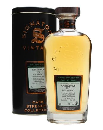 Caperdonich 1992 19 年 Cask #46239 Signatory Cask Strength Collection