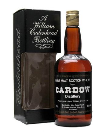 Cardow Cardhu 1962 23 年 Cadenhead's