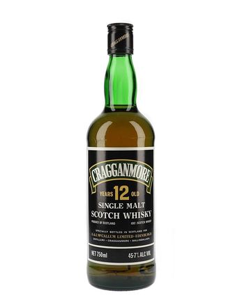 Cragganmore 12 年 Bottled 1980's 75cl