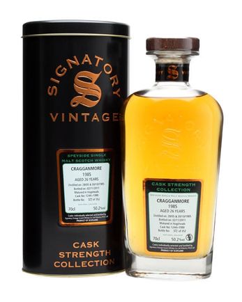 Cragganmore 1985 26 年 Cask Strength Collection