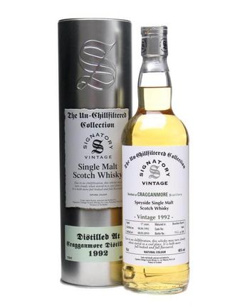 Cragganmore 1992 17 年 Un Chillfiltered Signatory Un-Chillfiltered Collection