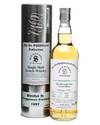 Cragganmore 1997 14 年 Cask #1126 1127 Signatory Un-Chillfiltered Collection