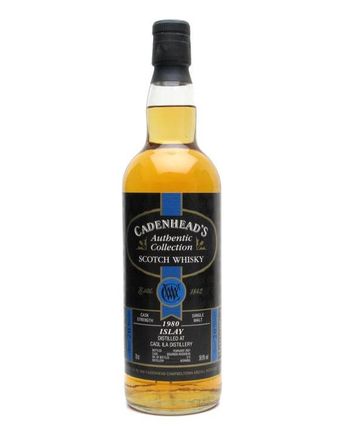 Caol ila 1980 20 年 Cadenhead's
