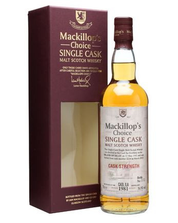 Caol Ila 1981 20 年 Cask #3234 Mackillop's Choice