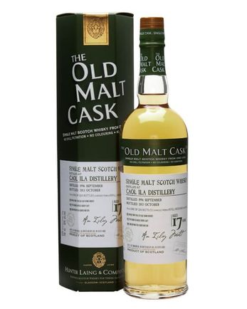 Caol Ila 1996 17 年 Old Malt Cask Hunter Laing