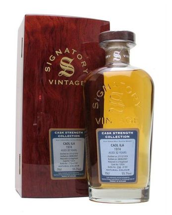Caol Ila 1974 32 年 Signatory Cask Strength Collection