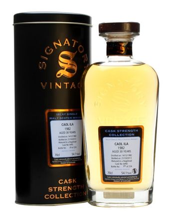 Caol Ila 1982 30 年 Cask #6492 Signatory Cask Strength Collection