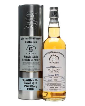 Caol Ila 1996 17 年 Signatory Un-Chillfiltered Collection