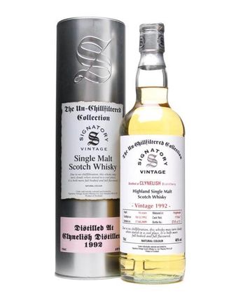 Clynelish 1992 16 年 Unchillfiltered Signatory Un-Chillfiltered Collection