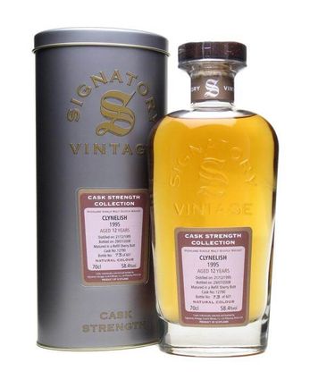 Clynelish 1995 12 年 Refill Sherry Butt Signatory Cask Strength Collection