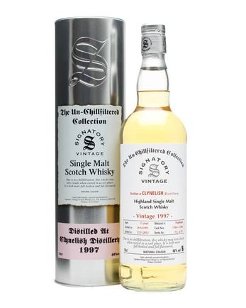 Clynelish 1997 15 年 Cask #12365+6 Signatory Un-chillfiltered Collection