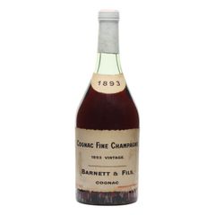 Barnett & Fils 1893 Cognac / Fine Champagne / Bottled 1950s