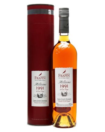 Frapin 1991 Grande Champagne Cognac 20 年