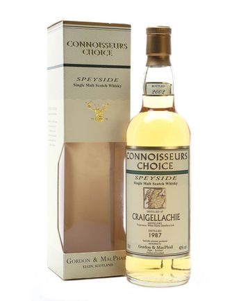 Craigellachie 1987 15 年 Connoisseurs Choice Gordon & Macphail