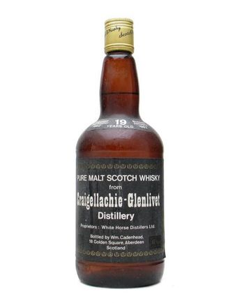 Craigellachie 1962 19 年 Dumpy Bottle Cadenhead's