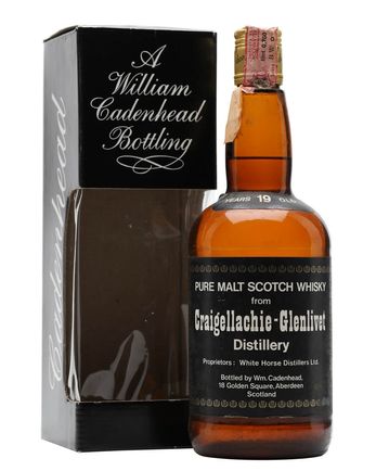 Craigellachie Glenlivet 19 年 Bottled 1980s Cadenhead's