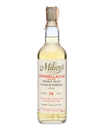 Craigellachie 1980 14 年 Bottled 1995 Milroy's