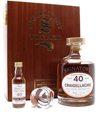 Craigellachie 1962 40 年 Signatory