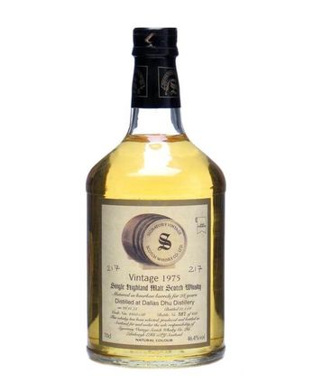 Dallas Dhu 1975 28 年 Cask #2355 58 Signatory