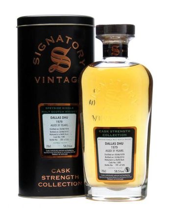 Dallas Dhu 1979 31 年 Cask #1385 Signatory Cask Strength Collection