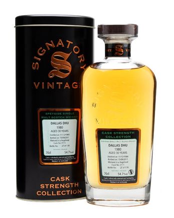 Dallas Dhu 1980 30 年 Cask #2111 Signatory