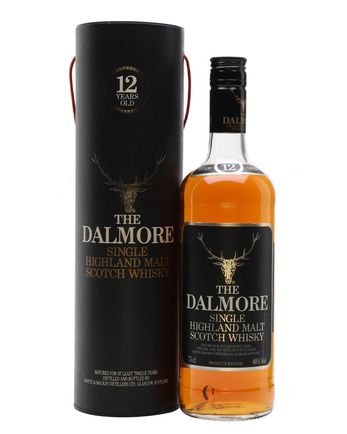 Dalmore 12 年 Bottled 1980's black label