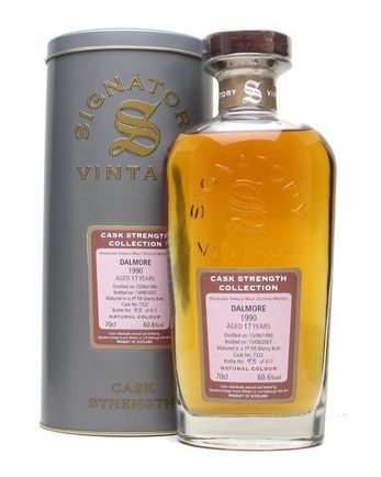 Dalmore 1990 17 年 Signatory Cask Strength Collection