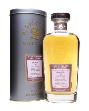 Dalmore 1990 18 年 Signatory Cask Strength Collection