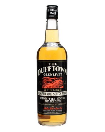 Dufftown 8 年 Black Red Label Bottled 1970s