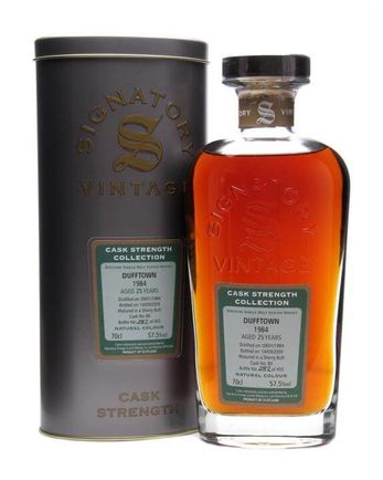 Dufftown 1984 25 年 Sherry Butt Signatory
