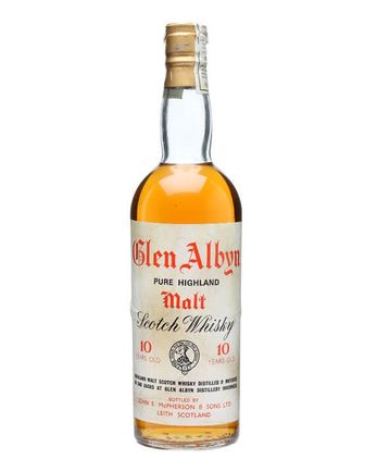 Glen Albyn 10 年 Bottled 1970's 75cl