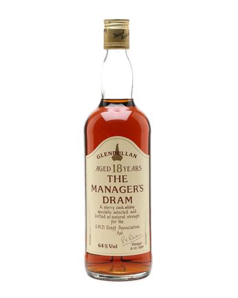 Glendullan 18 年 Manager's Dram Sherry Cask