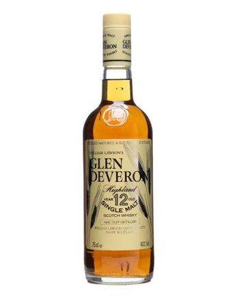 Glen Deveron 12 年 Bottled 1980s Yellow Plastic Cap