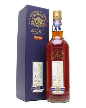 Glenesk 1981 26 年 Sherry Cask #932 Duncan Taylor Rare Auld