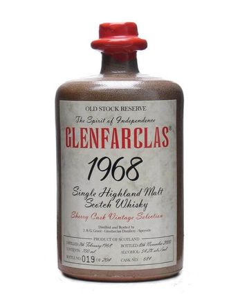 Glenfarclas 1968 Stone Flagon Sherry Cask
