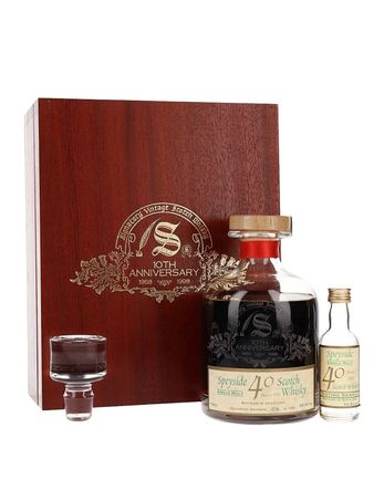 Speyside 1958 40 年 Sherry Cask Signatory