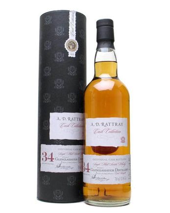 Glenglassaugh 1973 34 年 Bourbon Cask Dewar Rattray Cask Collection