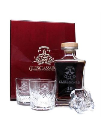 Glenglassaugh 40 年 2 Crystal Tumblers