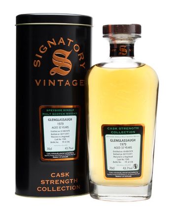 Glenglassaugh 1979 32 年 Cask #1545 Signatory Cask Strength Collection