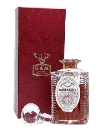 Glen Grant 1936 50 年 Crystal Decanter Gordon & Macphail
